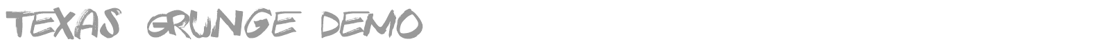 Texas Grunge font preview